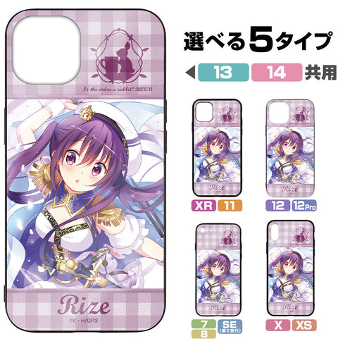 『ご注文はうさぎですか? BLOOM』リゼ 強化ガラスiPhoneケース【202405再販】